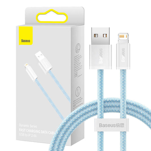 Baseus Dynamic cable USB to Lightning, 2.4A, 1m (blue) - Product Image 1