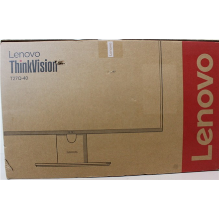 SALE OUT. Lenovo ThinkVision T27Q-40 27 2560x1440/HDMI/3Y Warranty | SALE OUT. Lenovo | T27Q-40 | 27 " | IPS | 16:9 | 12