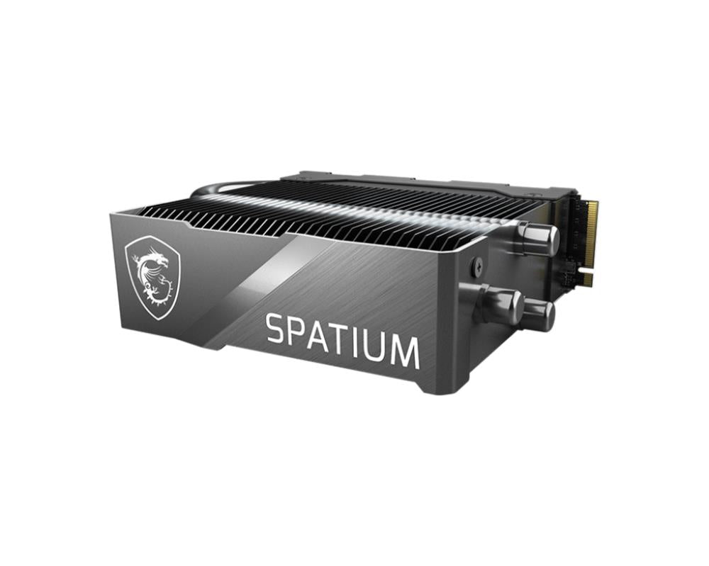 SSD MSI SPATIUM M580 FROZR 2TB M.2 PCIe Gen5 NVMe 3D NAND Write speed 12700 MBytes/sec Read speed 14600 MBytes/sec TBW 1400 TB MTBF 160000 hours S78-440Q780-P83
