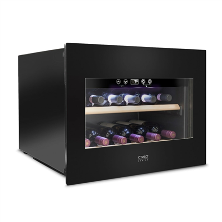Caso | Wine Cooler | WineDeluxe E 18 | Energy efficiency class G | Built-in | Bottles capacity 18 bottles | Cooling type