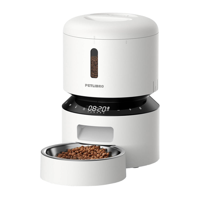 PETLIBRO Granary 3L Pet Food Dispenser (White) - Image 2