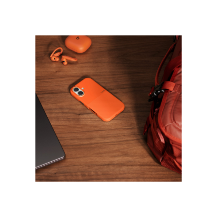 Apple iPhone 17 Rugged Case with MagSafe and Camera Control – Sierra Orange | Apple