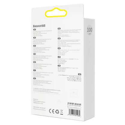 Cable USB-C to USB-C Baseus, 100W, 1m (white) - Product Image 8
