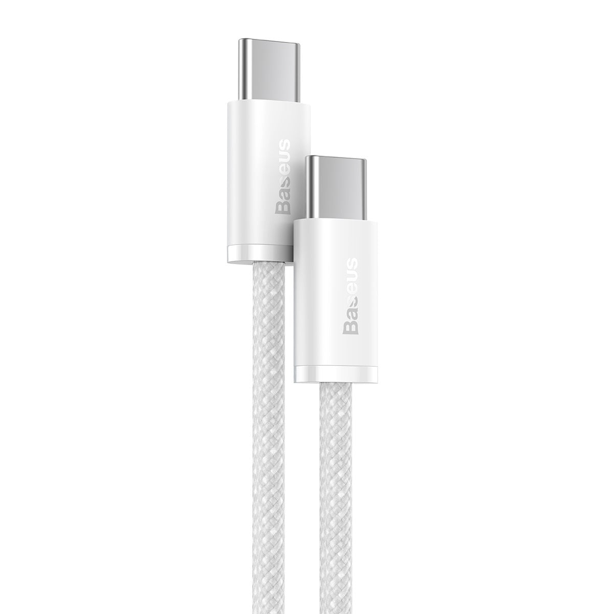 Cable USB-C to USB-C Baseus, 100W, 1m (white) - Product Image 3