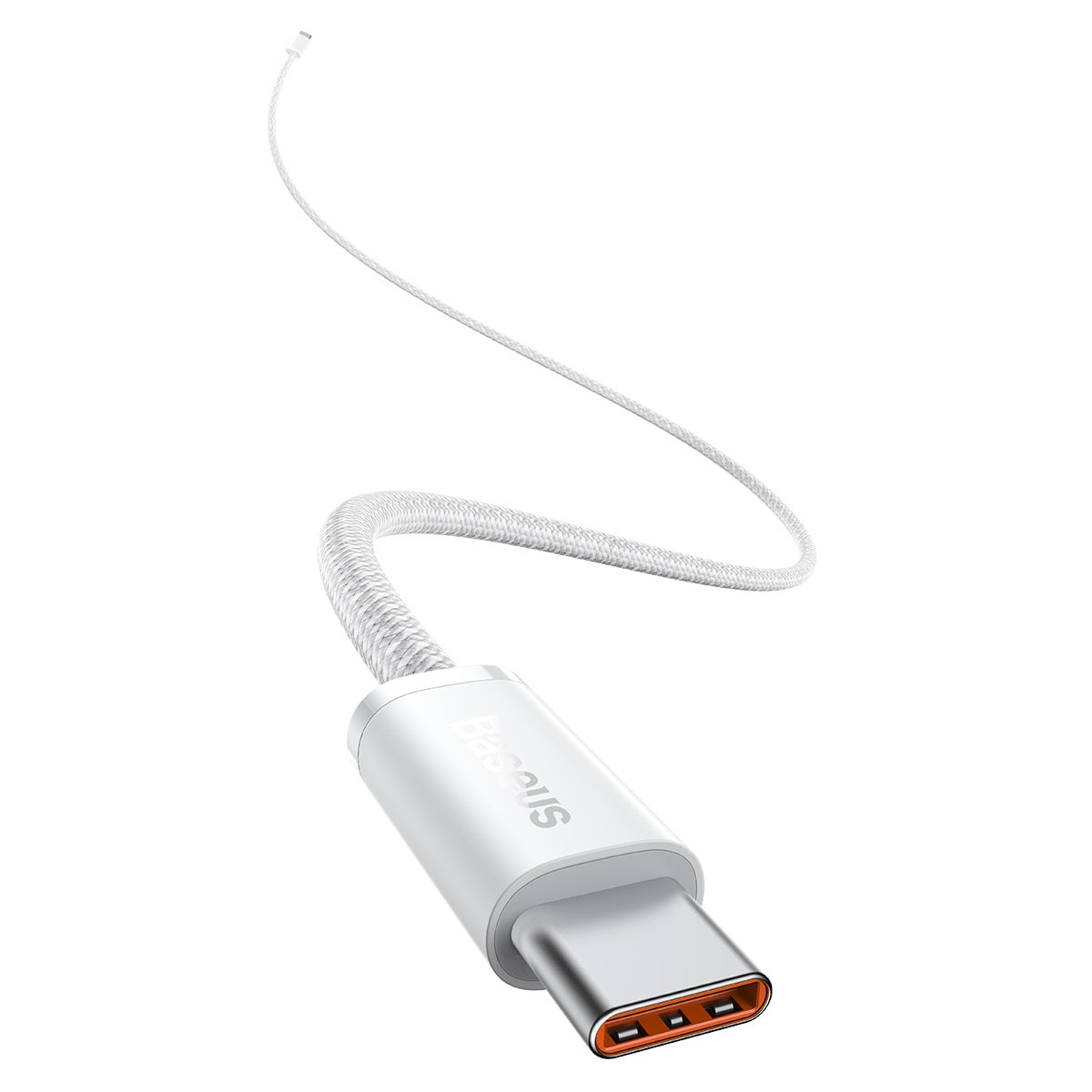 Cable USB-C to USB-C Baseus, 100W, 1m (white) - Product Image 4