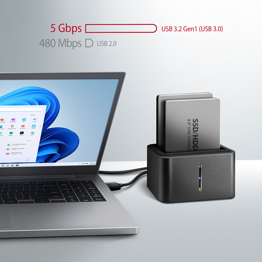 AXAGON ADSA-D25 USB 3.2 Gen 1