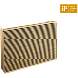 Beosound Level Speaker Gold Tone Alu (Cover Light Oak) — BANG & OLUFSEN