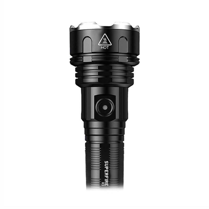 Superfire flashlight R3 P90, 2000lm, USB - Product Image 3
