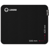 Lorgar Legacer 755, Gaming mouse pad, Ultra-gliding surface, Purple anti-slip rubber base, size: 500mm x 420mm x 3mm, weight 