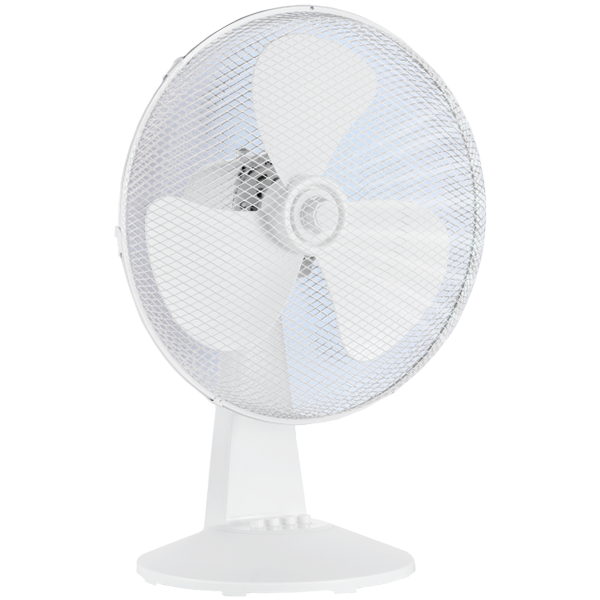 Table fan, 40W, 40cm, 3 speeds, mechanical, noise level: 50-60 dB, Oscillation 80°, Tilting +24° -12° — MIDEA
