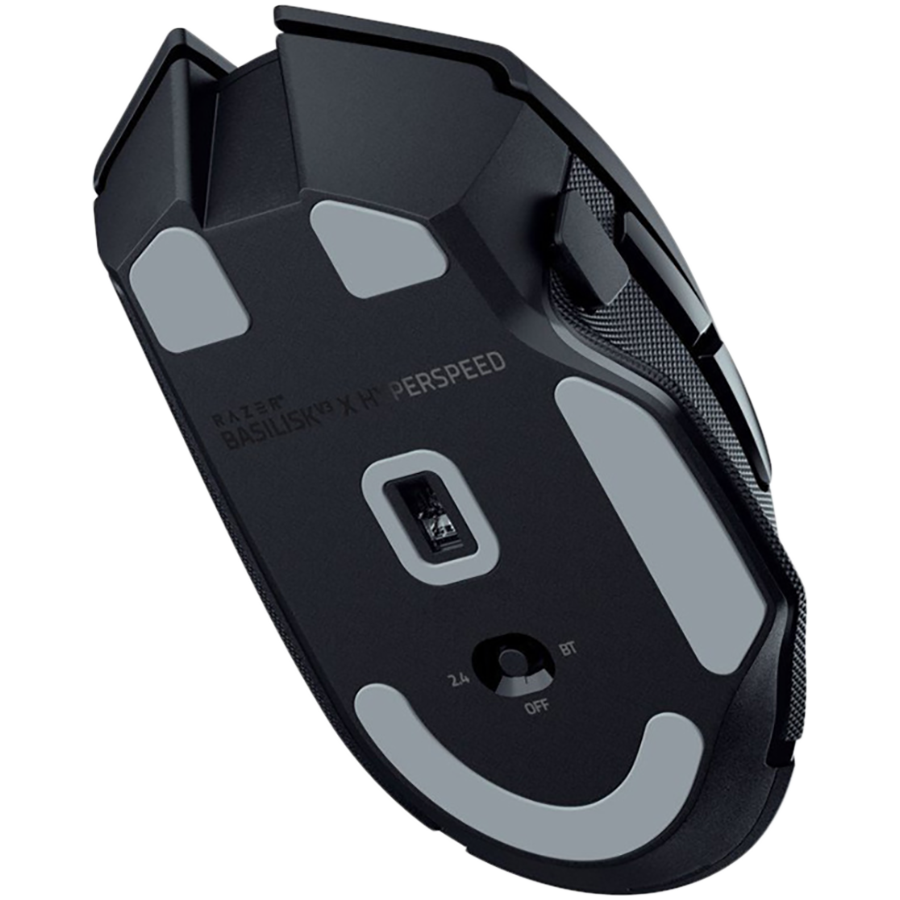 Razer Basilisk V3 X HyperSpeed, wireless gaming mouse with Bluetooth connection, Razer Chroma RGB, Razer 5G Advanced 18K DPI 