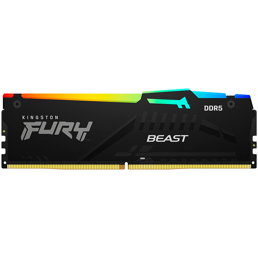 Kingston DRAM 16GB 5600MT/s DDR5 CL36 DIMM FURY Beast RGB EXPO