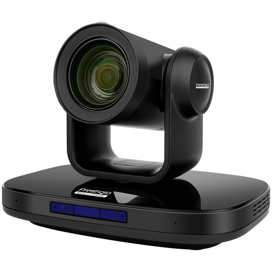 Prestigio Solutions Video Conferencing 4K PTZ Camera Alpha: 4K UHD, 8.4MP, PTZ, AI, No mic, PoE, Connection via HDMI 2.0, USB