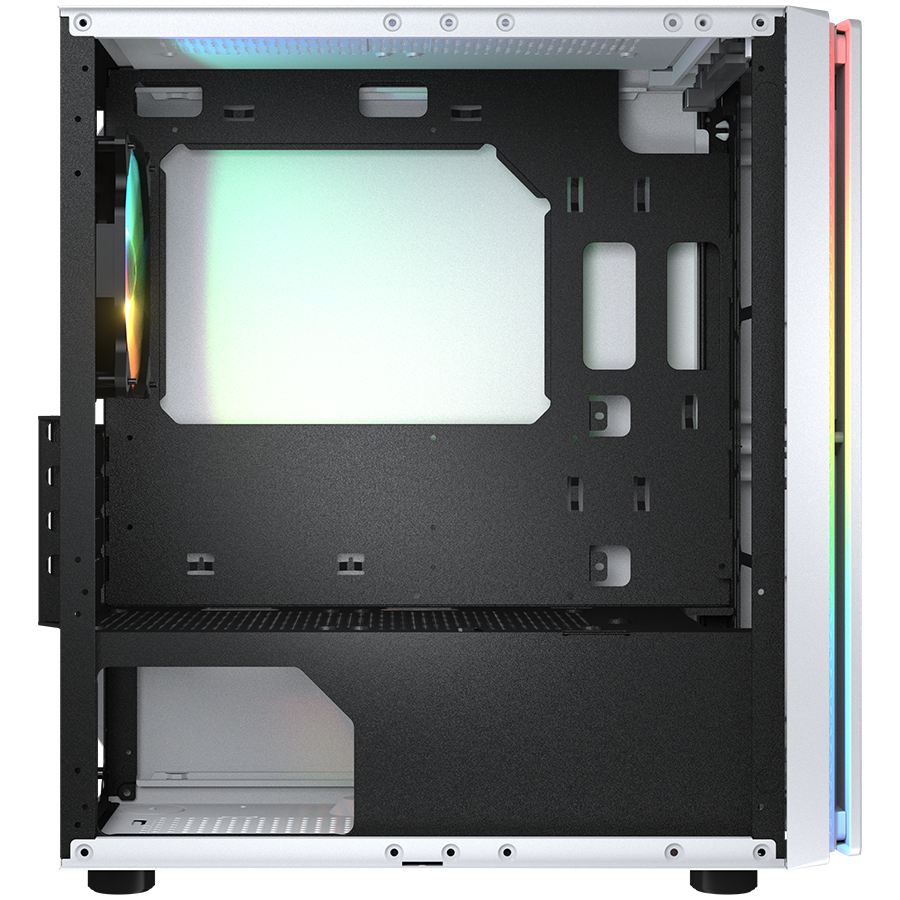 COUGAR PURITY RGB PC Case, Mini Tower, White — COUGAR GAMING