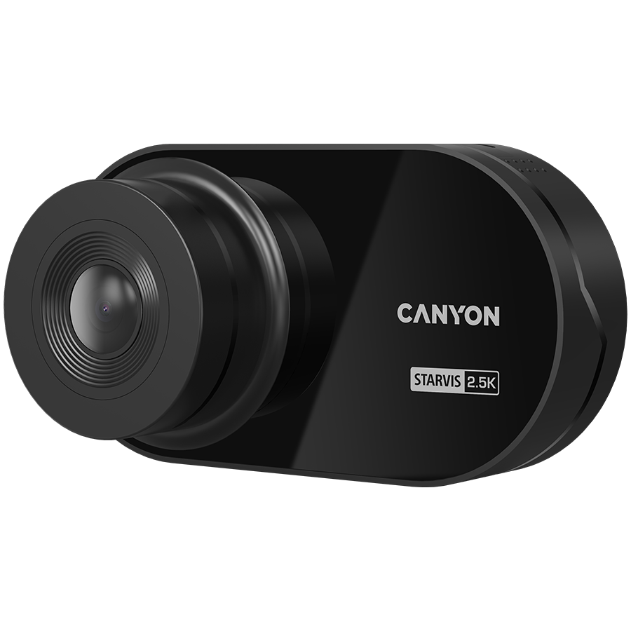 CANYON car recorder DVR25 WQHD 2.5K 1440p Wi-Fi Black
