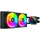 COUGAR POSEIDON ELITE ARGB 240 Black AiO Liquid Watercooling — COUGAR GAMING