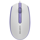 CANYON mouse M-10 Wired White Lavender