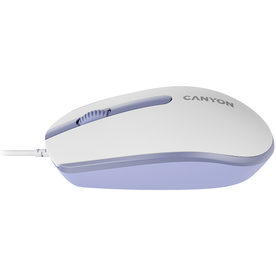 CANYON mouse M-10 Wired White Lavender