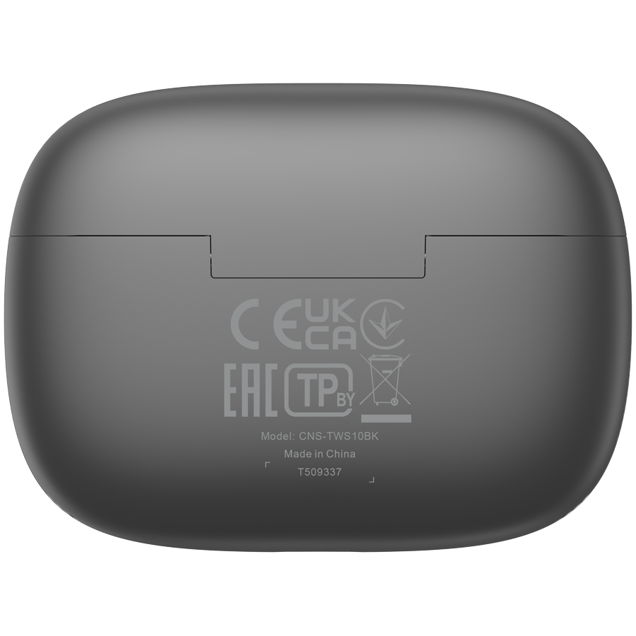 CANYON headset OnGo TWS-10 ANC+ENC Grey