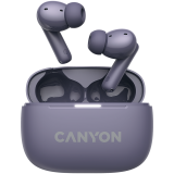 CANYON headset OnGo TWS-10 ANC+ENC Purple