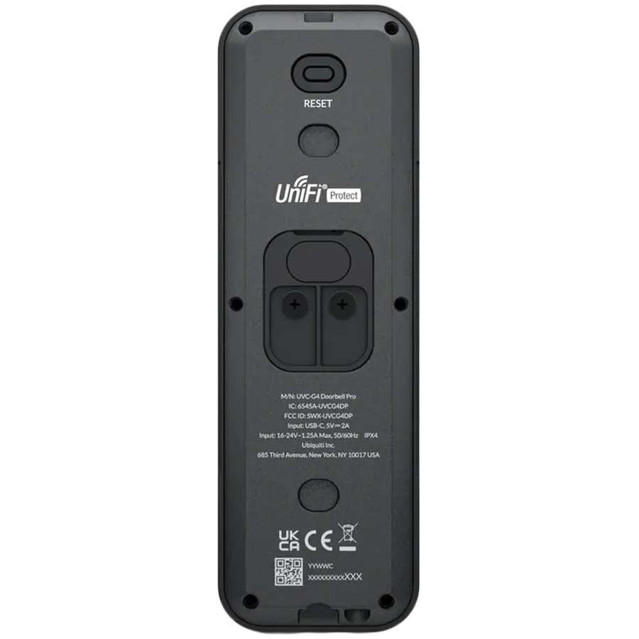 The G4 Doorbell Pro is a WiFi-enabled video doorbell equipped with a primary 5MP camera and a secondary 8MP package camera. —