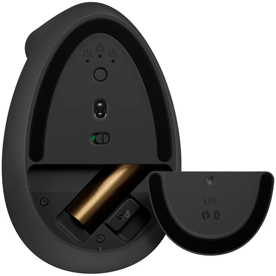 LOGITECH Lift Left Bluetooth Vertical Ergonomic Mouse