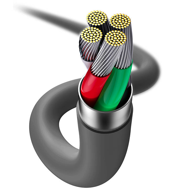 Baseus Jelly  cable USB to Lightning, 2,4A, 1,2m (black) - Product Image 6