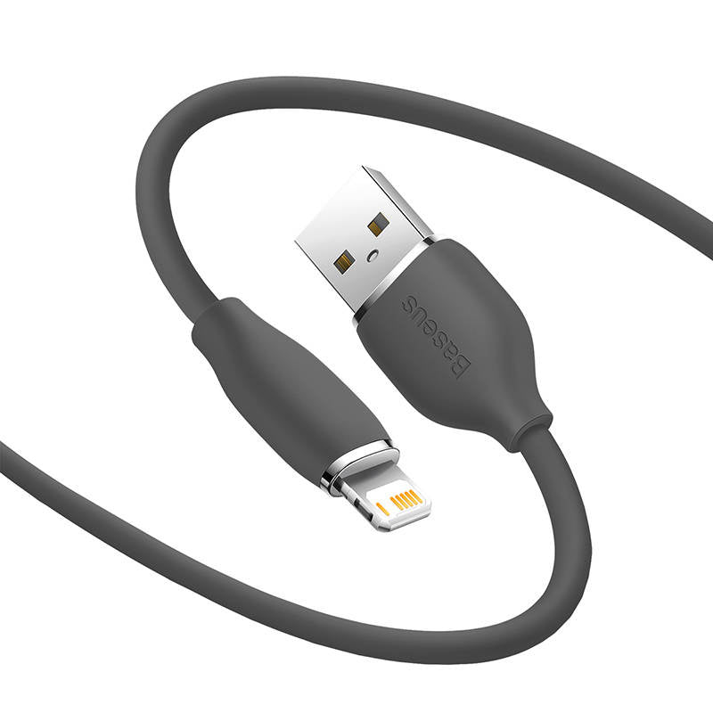 Baseus Jelly  cable USB to Lightning, 2,4A, 1,2m (black) - Product Image 4