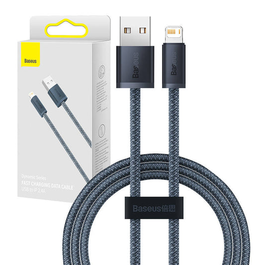 Baseus Dynamic Series cable USB to Lightning, 2.4A, 1m (gray) - Product Image 1