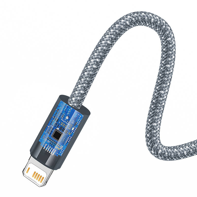 Baseus Dynamic Series cable USB to Lightning, 2.4A, 2m (gray) - Product Image 4