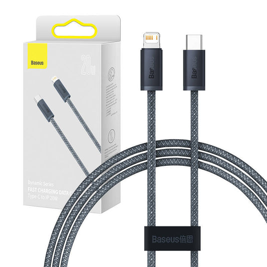 Baseus Dynamic Series cable USB-C to Lightning, 20W, 2m (gray) - Product Image 1