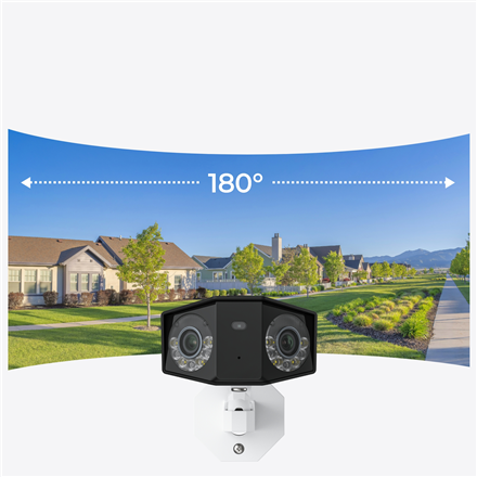 Reolink | Dual-Lens PoE Security Camera with 180° Panoramic View | Duo Series P750 | Bullet | 16 MP | 2.8mm/F1.6 | Power