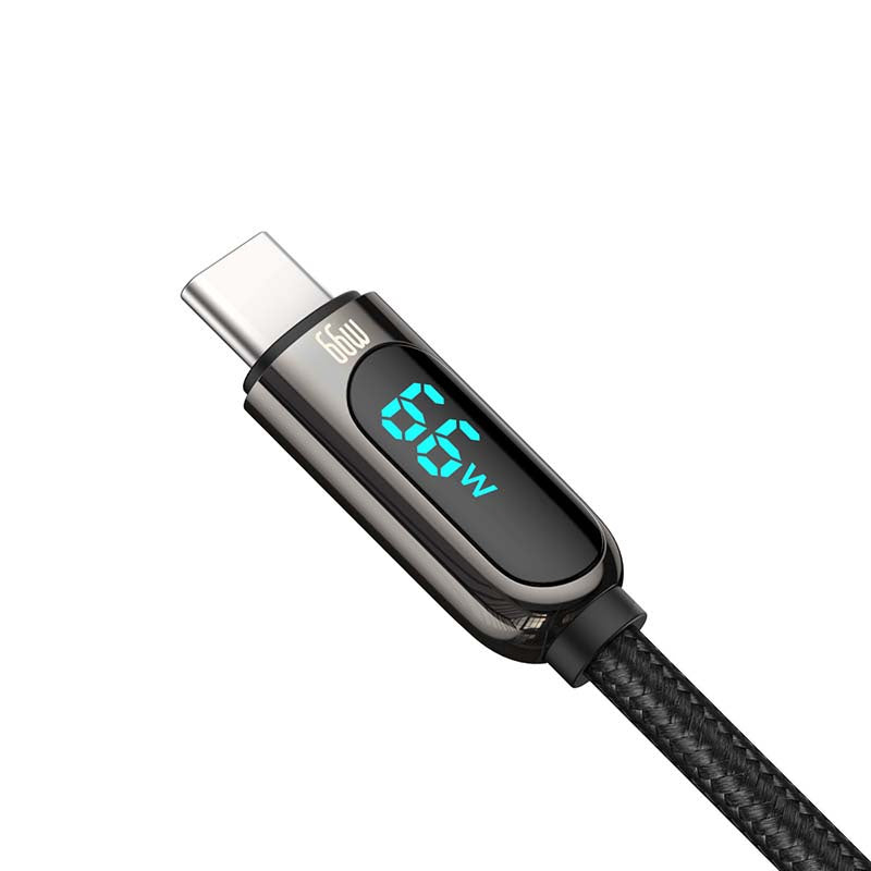 Baseus Display Cable USB to Type-C, 66W, 2m (black) - Product Image 6