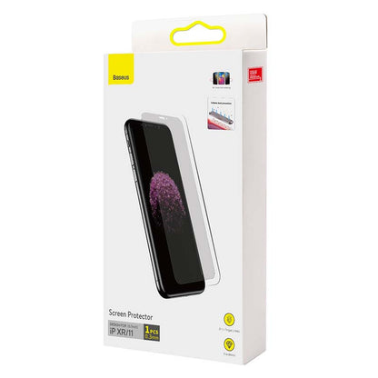 Baseus 0.3mm Full-screen and Full-glass Tempered Glass (1pcs pack) for iPhone XR/11 6.1 inch - Product Image 6