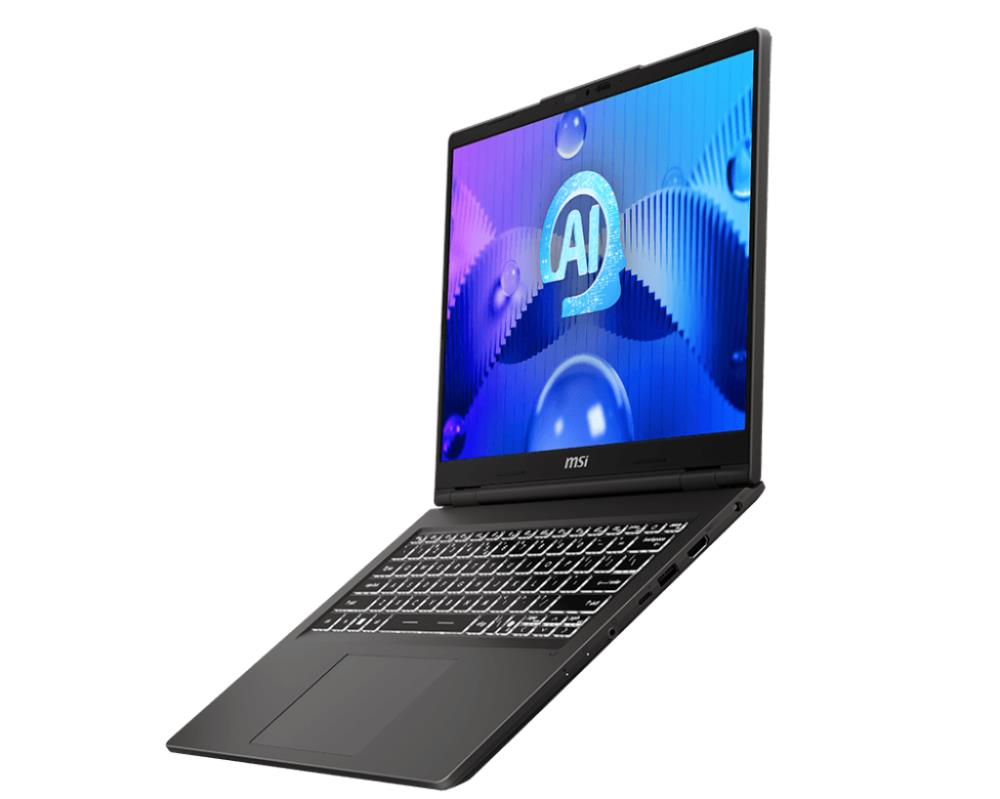 Notebook MSI Venture 14 AI A1MG CPU Core Ultra u7-155H 3800 MHz 14" 2880x1800 RAM 32GB DDR5 5600 MHz SSD 2TB Intel Iris Xe Graphics Integrated ENG Windows 11 Home Grey 1.5 kg VENTURE14AIA1MG-016NL