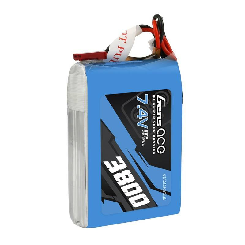 Akku Gens Ace 3800mAh 7,4V 1C 2S1P für Taranis Q X7