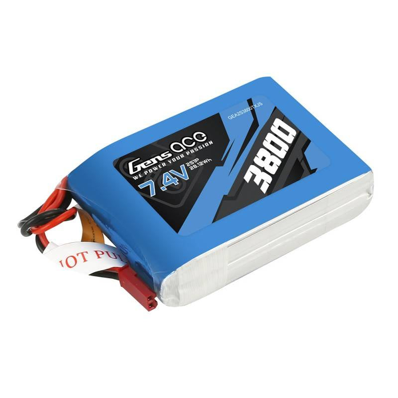 Akku Gens Ace 3800mAh 7,4V 1C 2S1P für Taranis Q X7