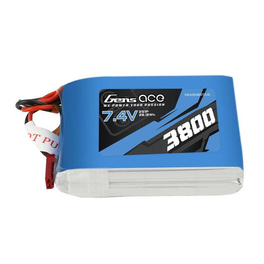 Akku Gens Ace 3800mAh 7,4V 1C 2S1P für Taranis Q X7