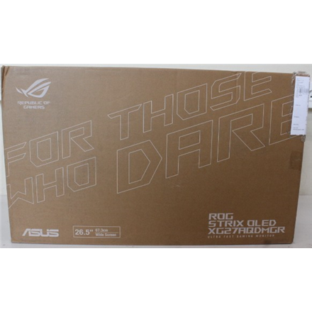 SALE OUT. ASUS ROG Strix XG27AQDMGR Gaming Monitor 27" 2560x1440/16:9/275cd/m2/0.03ms Dispaly port, HDMI, USB_C, Headpho