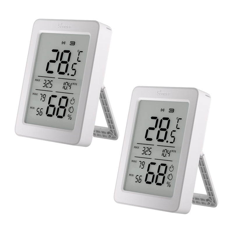 SONOFF ZigBee SNZB-02DR2 Temperature and Humidity Sensor, 2-Pack - Image 2