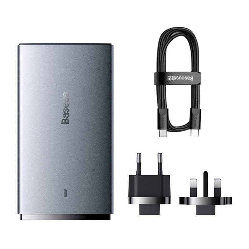 Wall charger Baseus GaN5, 65W, 1xport USB-C, 1XUSB-A - Image 2