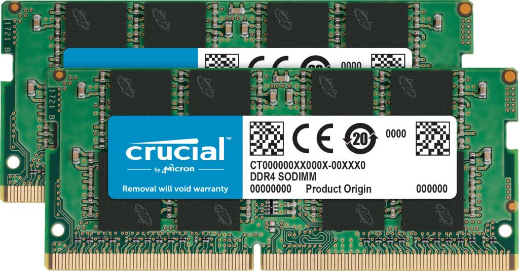 NB MEMORY 16GB PC25600 DDR4/SO KIT2 CT2K8G4SFRA32A CRUCIAL