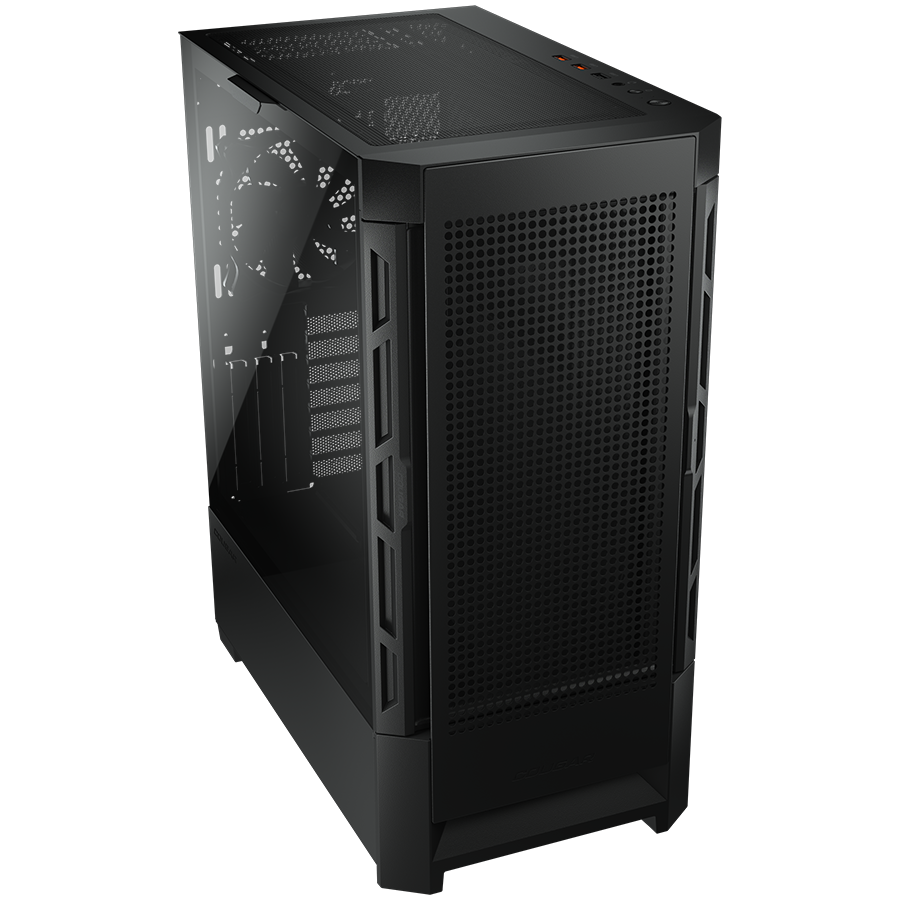 COUGAR AIRFACE PC Case, Mid Tower, Black — COUGAR GAMING