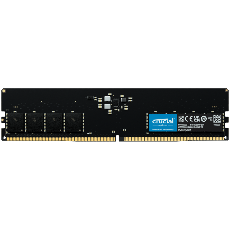Crucial 32GB DDR5-5600 UDIMM CL46 (16Gbit)