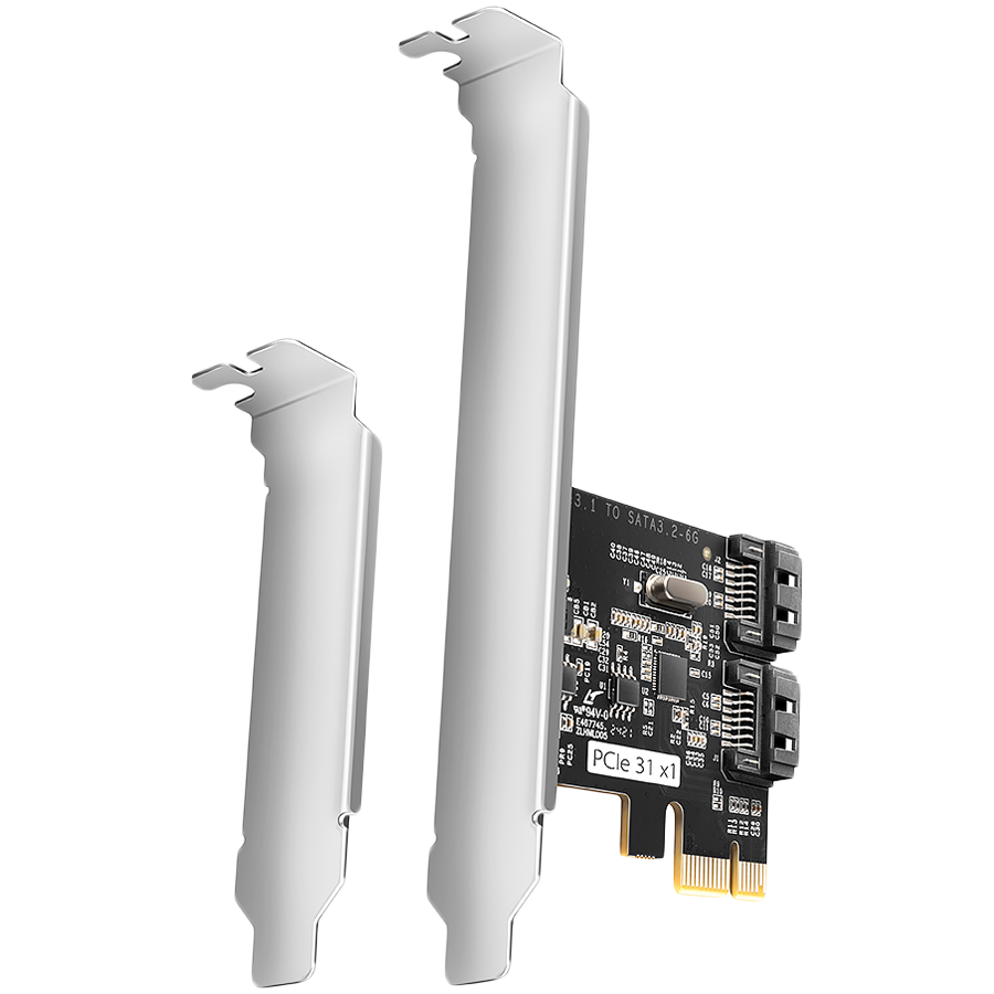 Axagon Two-channel SATA III PCI-Express controller with two internal SATA port outputs