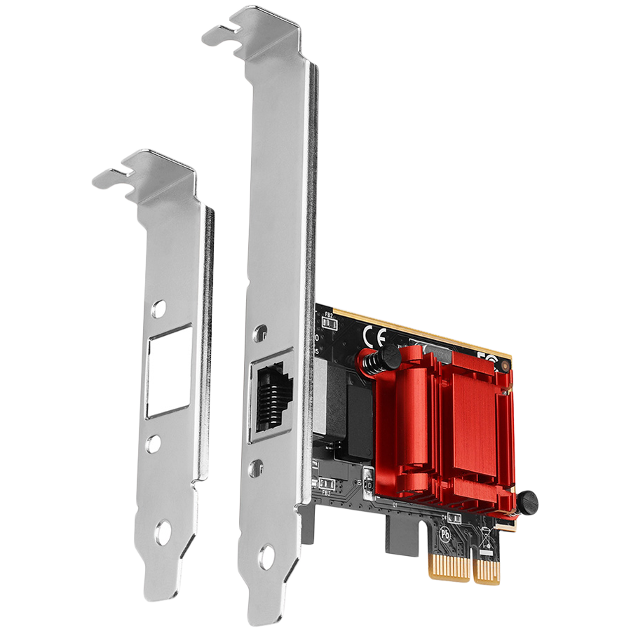 Gigabit Ethernet PCI-Express network card with Intel I210AT chipset with PXE support. — AXAGON