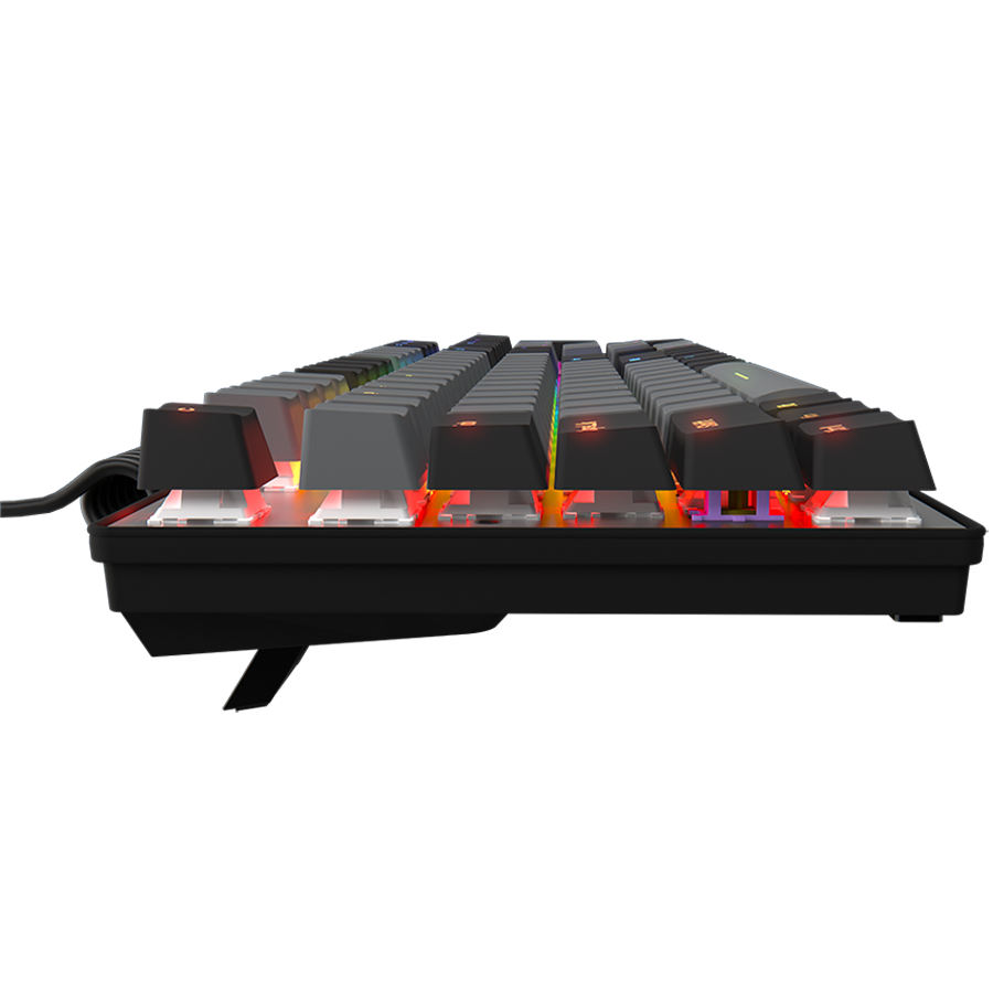 LORGAR Azar 514, Wired mechanical gaming keyboard, RGB backlight, 1680000 colour variations, 18 modes, keys number: 104, 50M 