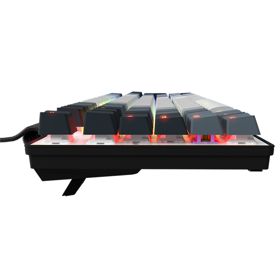 LORGAR Azar 514, Wired mechanical gaming keyboard, RGB backlight, 1680000 colour variations, 18 modes, keys number: 104, 50M 