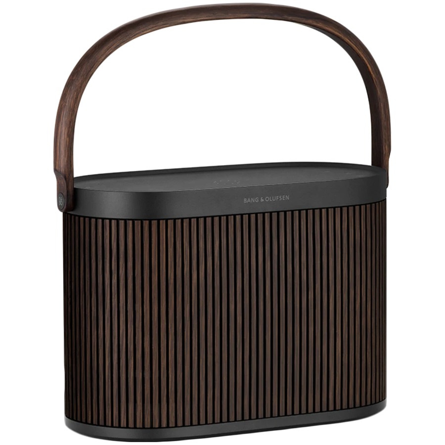 Beosound A5 Speaker Dark Oak (Cover Dark Oak/Handle Dark Oak) — BANG & OLUFSEN