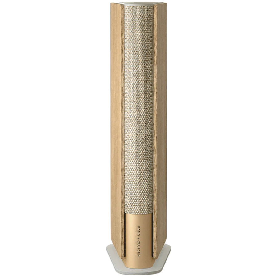 Beosound Emerge Gold Tone Alu/Light Oak — BANG & OLUFSEN